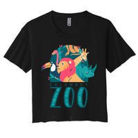 Columbus Zoo Funny Zookeeper Crop Top