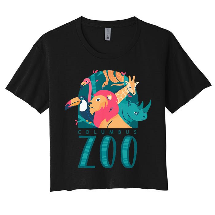 Columbus Zoo Funny Zookeeper Crop Top