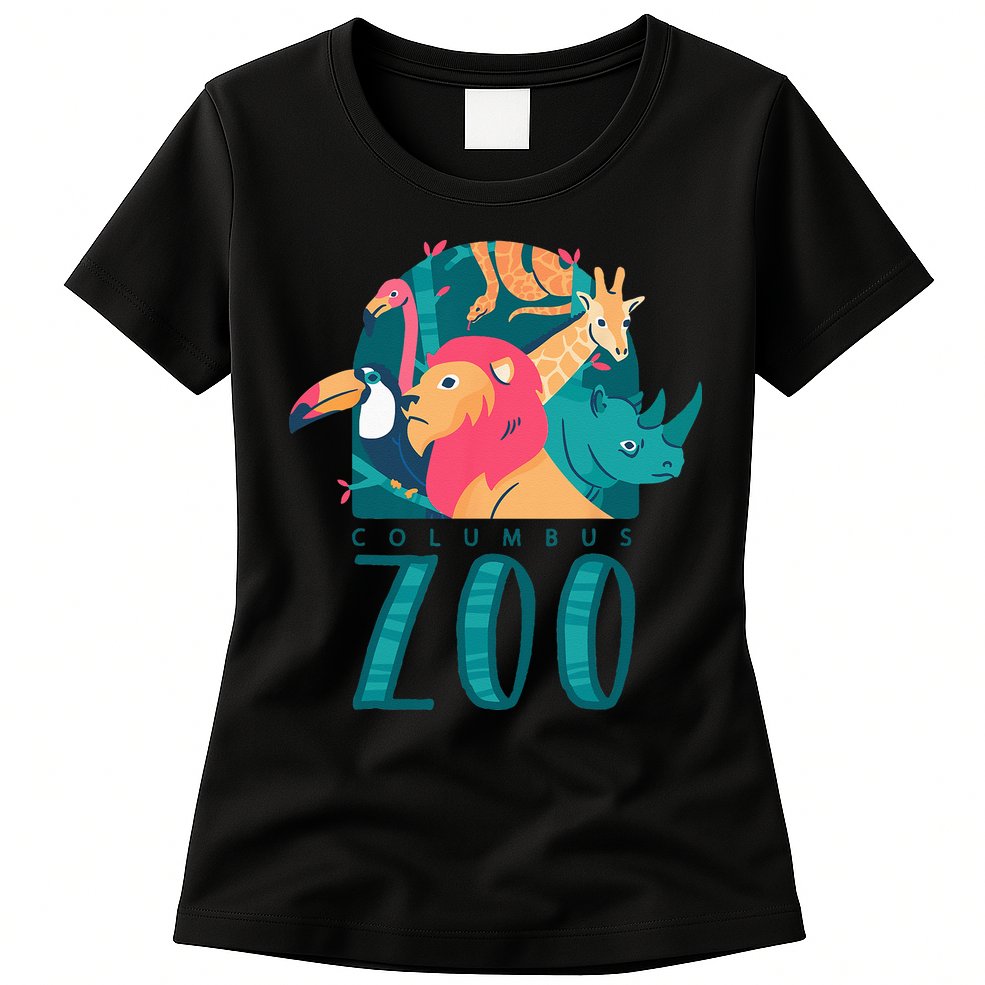 Columbus Zoo Funny Zookeeper Womens T-Shirt