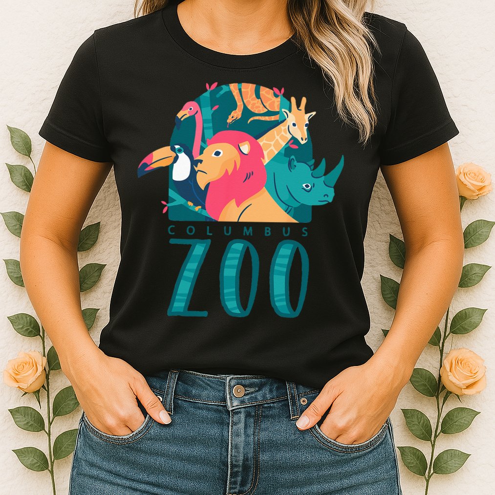 Columbus Zoo Funny Zookeeper Womens T-Shirt