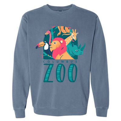 Columbus Zoo Funny Zookeeper Garment-Dyed Sweatshirt