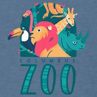 Columbus Zoo Funny Zookeeper Garment-Dyed Sweatshirt