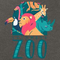 Columbus Zoo Funny Zookeeper Cotton Canvas Backpack