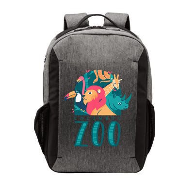 Columbus Zoo Funny Zookeeper Vector Backpack