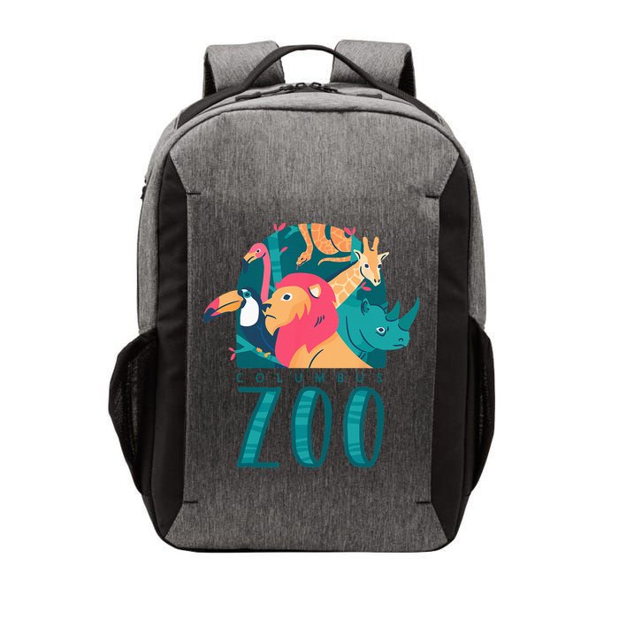 Columbus Zoo Funny Zookeeper Vector Backpack