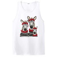 Christmas Zebra Family Matching Outfit PosiCharge Competitor Tank