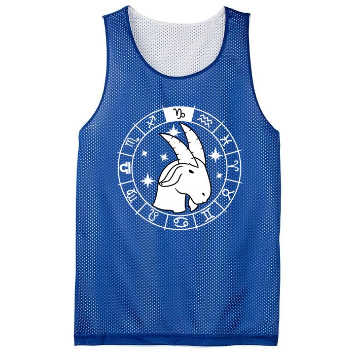 Capricorn Zodiac Gift Mesh Reversible Basketball Jersey Tank