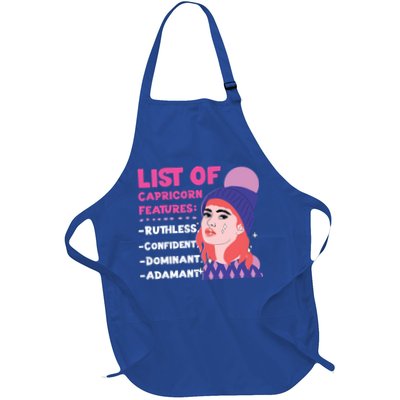 Capricorn Zodiac: List Of Capricorn Features Gift Apron
