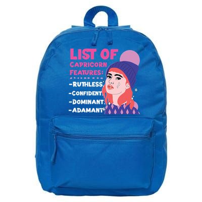 Capricorn Zodiac: List Of Capricorn Features Gift 16 in Basic Backpack