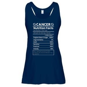 Cancer Zodiac Nutrition Facts Ladies Essential Flowy Tank