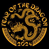 Chinese Zodiac New Year Of The Dragon Lunar 2024 Impact Tech Backpack