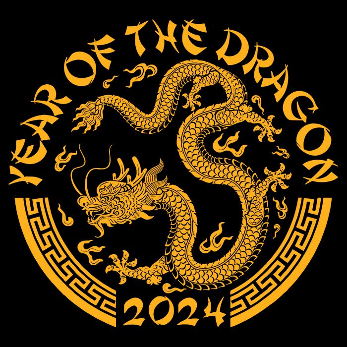 Chinese Zodiac New Year Of The Dragon Lunar 2024 Impact Tech Backpack