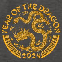 Chinese Zodiac New Year Of The Dragon Lunar 2024 Vector Backpack