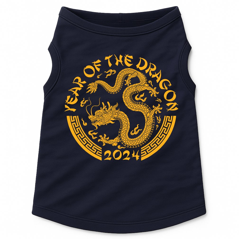 Chinese Zodiac New Year Of The Dragon Lunar 2024 Doggie Tank