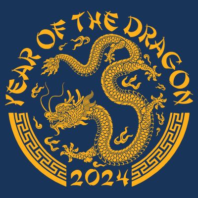 Chinese Zodiac New Year Of The Dragon Lunar 2024 T-Shirt