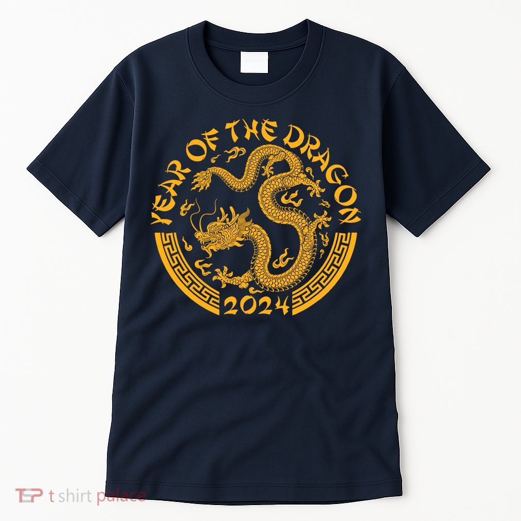 Chinese Zodiac New Year Of The Dragon Lunar 2024 Tall T-Shirt