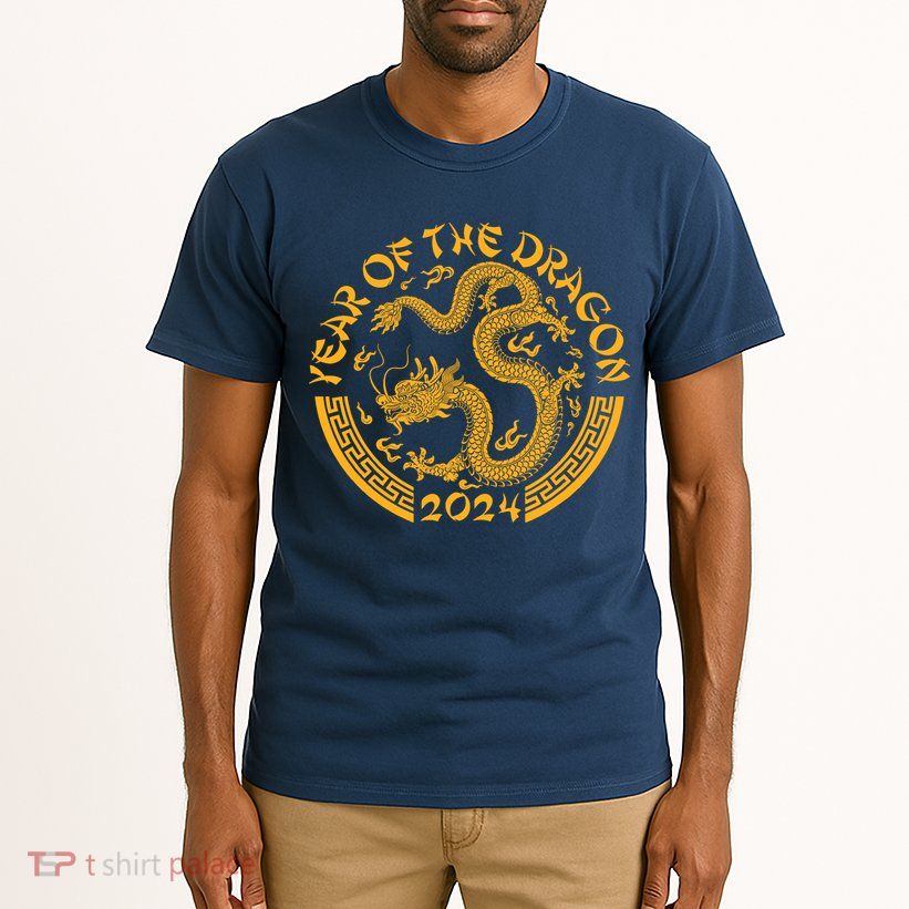 Chinese Zodiac New Year Of The Dragon Lunar 2024 Tall T-Shirt