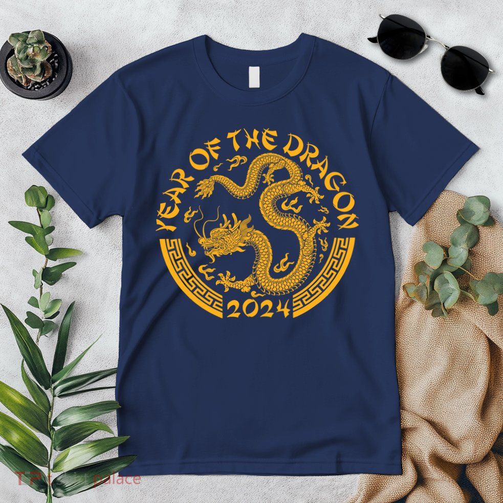 Chinese Zodiac New Year Of The Dragon Lunar 2024 Premium T-Shirt