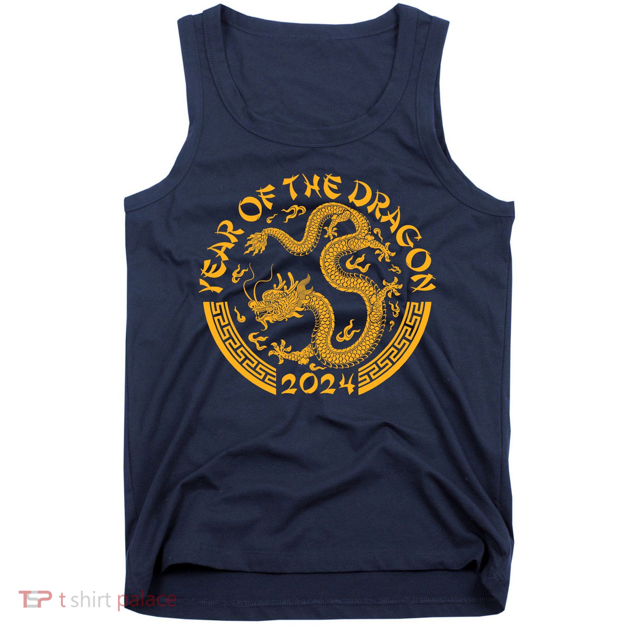 Chinese Zodiac New Year Of The Dragon Lunar 2024 Tank Top