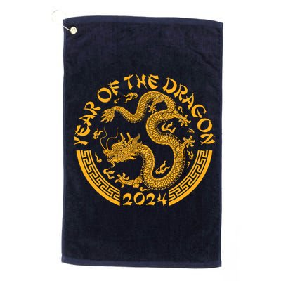 Chinese Zodiac New Year Of The Dragon Lunar 2024 Golf Towel