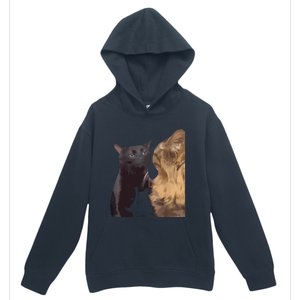 Cat Zoning Out Meme Popular Internet Meme Urban Pullover Hoodie