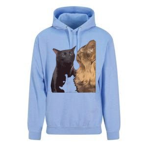 Cat Zoning Out Meme Popular Internet Meme Unisex Surf Hoodie