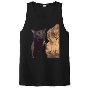 Cats Zoning Out Meme PosiCharge Competitor Tank