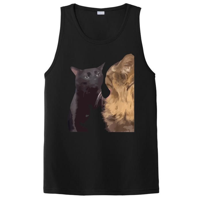 Cats Zoning Out Meme PosiCharge Competitor Tank