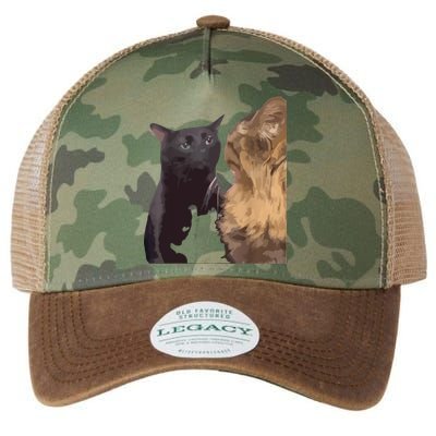 Cat Zoning Out Meme Popular Internet Meme Legacy Tie Dye Trucker Hat