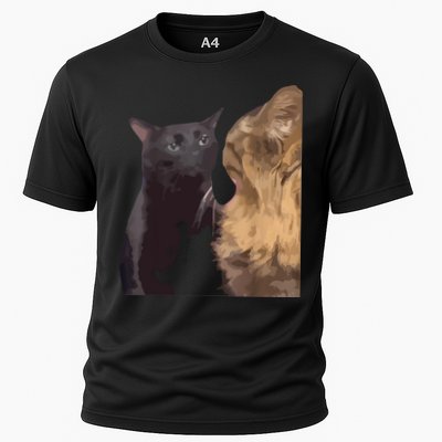 Cat Zoning Out Meme Popular Internet Meme Performance Shirt