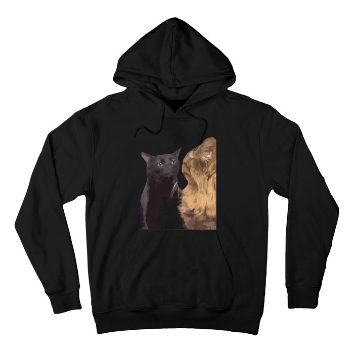 Cat Zoning Out Meme Popular Internet Meme Hoodie