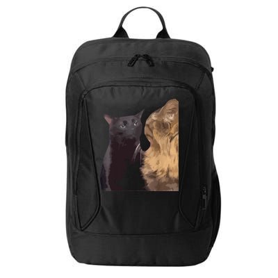 Cat Zoning Out Meme Popular Internet Meme City Backpack