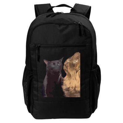 Cat Zoning Out Meme Popular Internet Meme Backpack