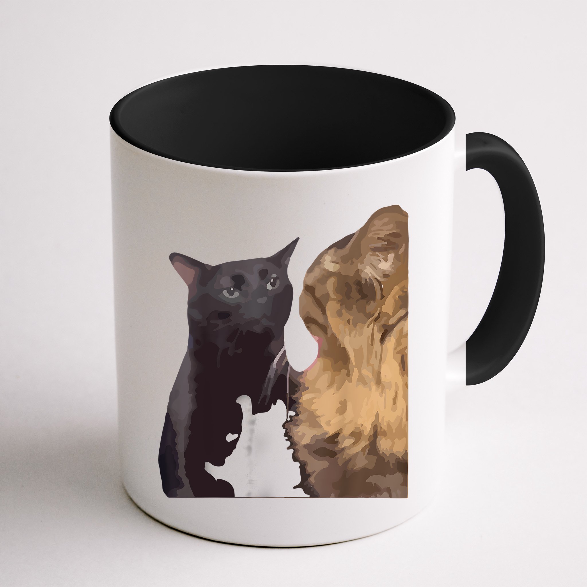 Cat Zoning Out Meme Popular Internet Meme Mug
