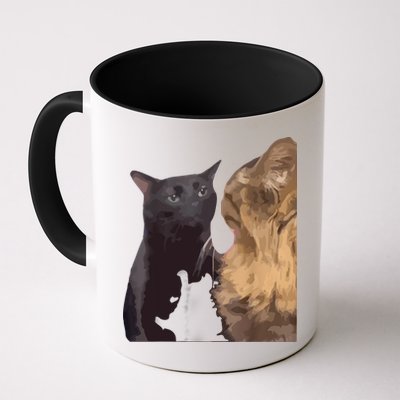 Cat Zoning Out Meme Popular Internet Meme Mug