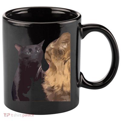 Cat Zoning Out Meme Popular Internet Meme 11oz C Handle Ceramic Mug