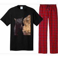 Cat Zoning Out Meme Popular Internet Meme Pajama Set