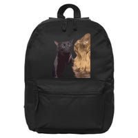 Cat Zoning Out Meme Popular Internet Meme 16 in Basic Backpack
