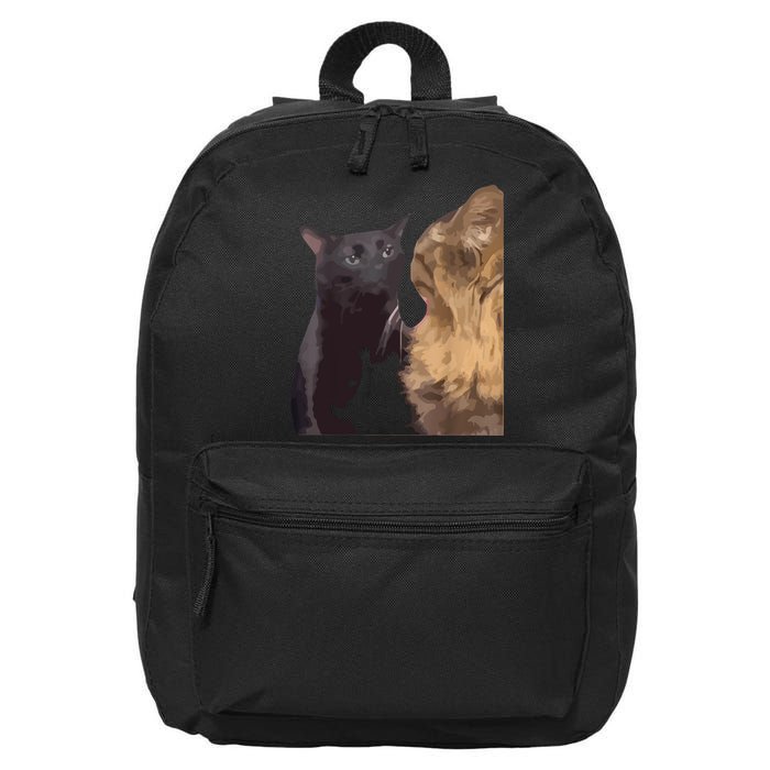 Cat Zoning Out Meme Popular Internet Meme 16 in Basic Backpack