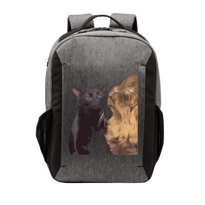 Cat Zoning Out Meme Popular Internet Meme Vector Backpack