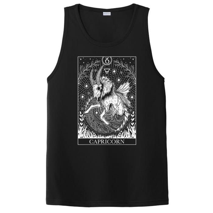 Capricorn Zodiac Symbol Horoscope Astrology Birthday Gift PosiCharge Competitor Tank