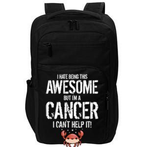 Cancer Zodiac Sign Facts Astrology Funny Astronomy Horoscope Cute Gift Impact Tech Backpack