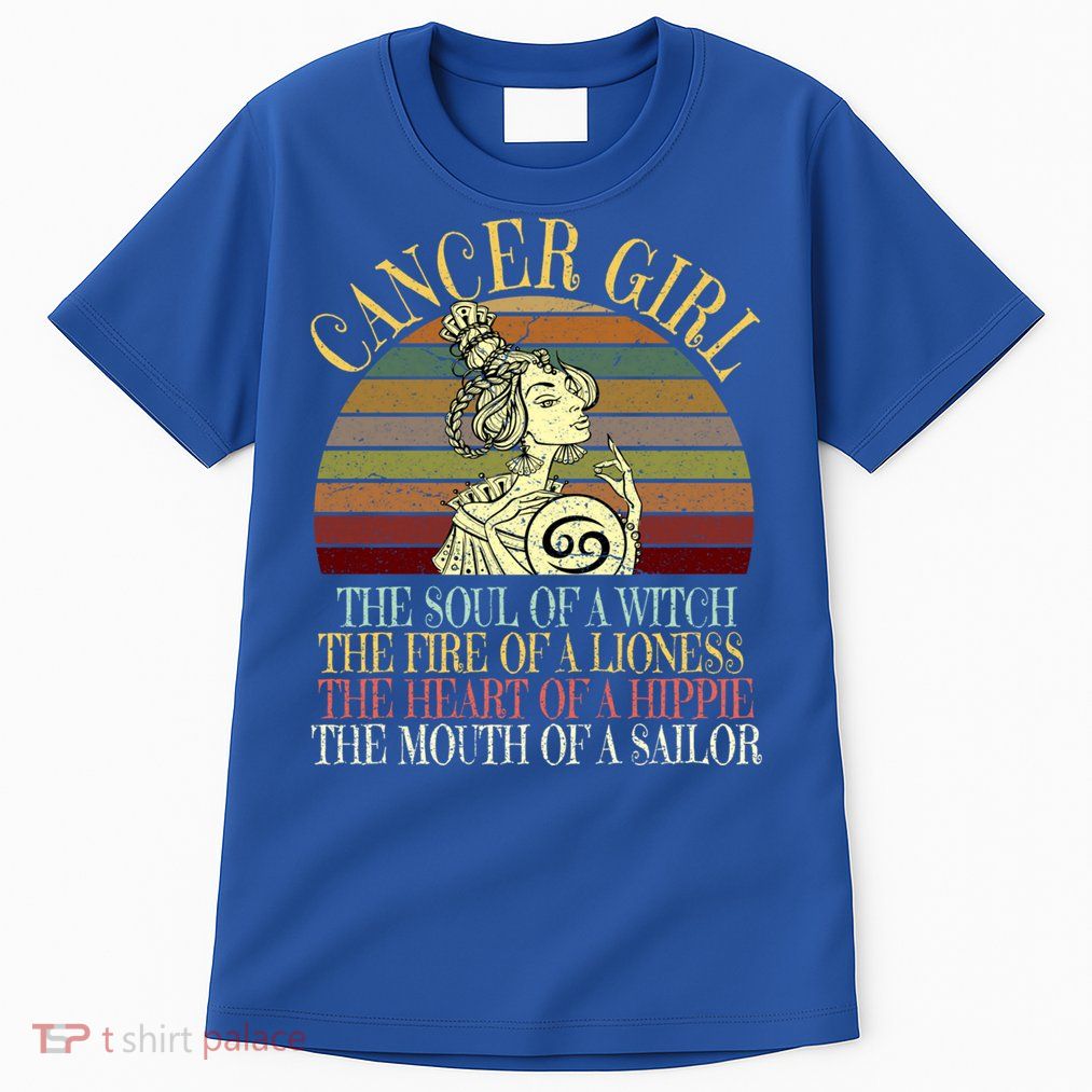 Cancer Zodiac Sign Gift June And July Birthday Gift Tall T-Shirt