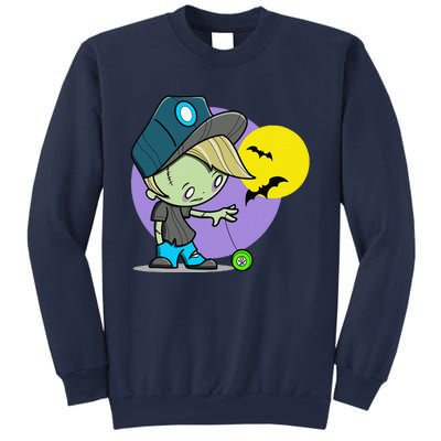 Cute Zombie Spooky Bats For Halloween And Back To School Sweatshirt