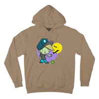 Cute Zombie Spooky Bats For Halloween And Back To School Hoodie