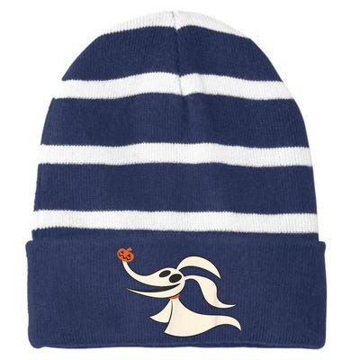 Christmas Zero Shirt Striped Beanie with Solid Band