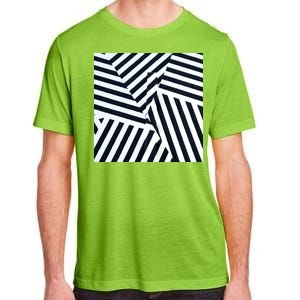 Crazy Zebra Stripped Patterns Adult ChromaSoft Performance T-Shirt