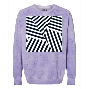 Crazy Zebra Stripped Patterns Colorblast Crewneck Sweatshirt