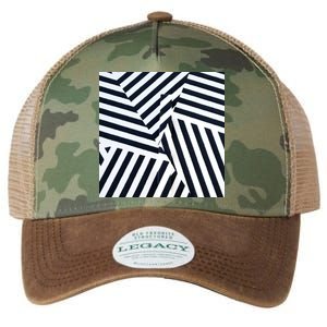 Crazy Zebra Stripped Patterns Legacy Tie Dye Trucker Hat