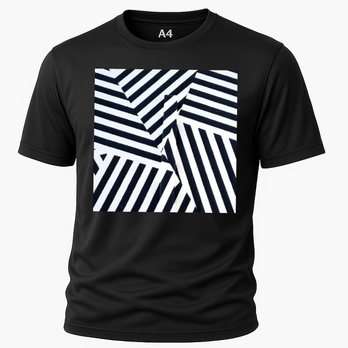Crazy Zebra Stripped Patterns Performance Shirt